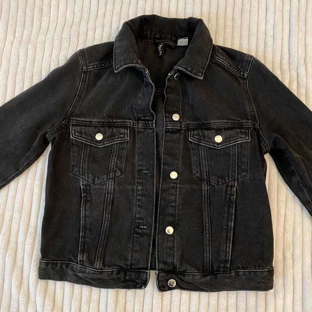 BLACK DENIM JACKET